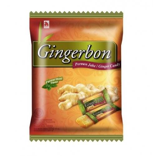 Agel 绿薄荷姜糖 125g