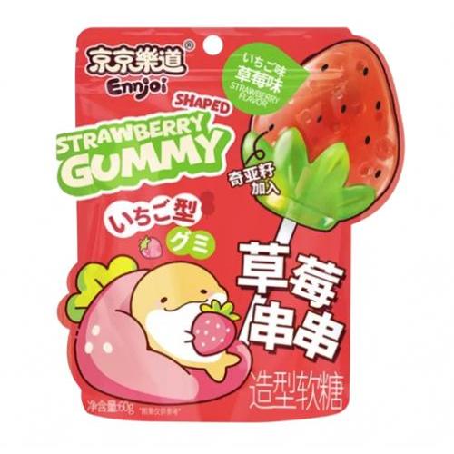 京京乐道串串软糖 - 草莓味 60g