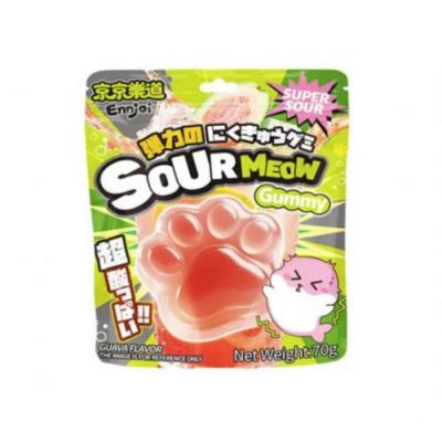 京京乐道猫爪软糖 - 爆酸芭乐 70g