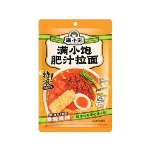满小饱肥汁拉面-激酸激辣 300g