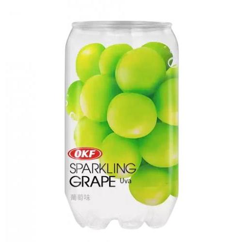 OKF气泡水-青提味350ml