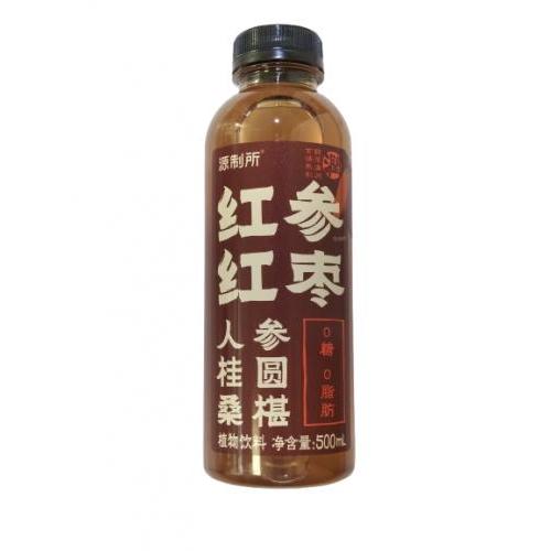 源制所红参红枣植物饮 500ml