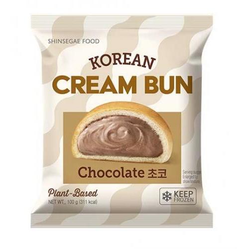 韩国新世界冷冻奶油面包-巧克力味 100g