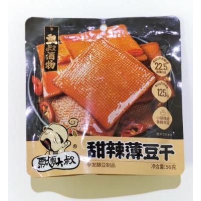 飘零大叔甜辣薄豆干56g