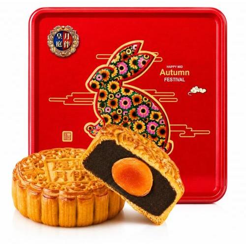 香港月伴皇庭月饼 - 单黄豆沙