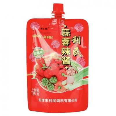 利民蒜蓉辣酱 (挤挤装) 125g